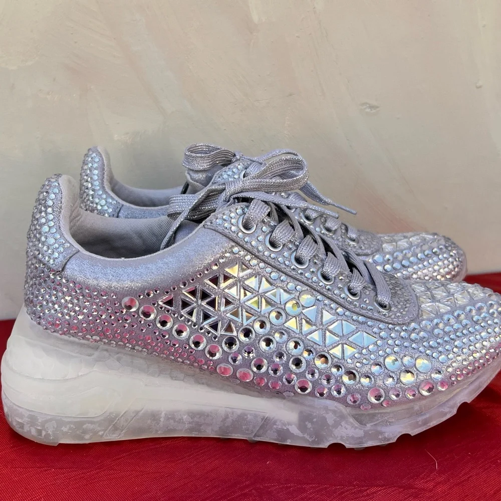 Steve Madden Rhinestone Shoes - Picture 3 of 8